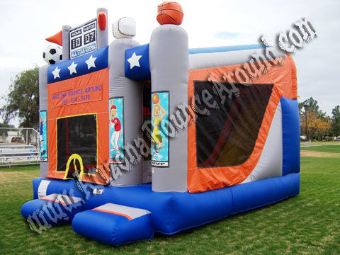 Sports Bounce House rental in Denver, Colorado Springs, Aurora, Fort Collins, CO