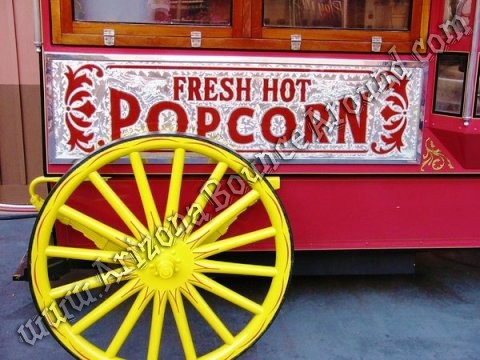 Popcorn Machine w/ Cart - Hire in Idaho